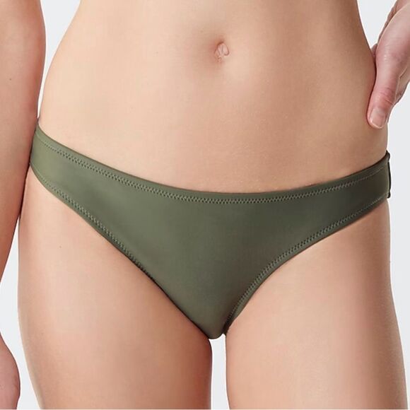 J.Crew Bikini Bottoms Size XL Fuchsia Pink Recycled Polyamide Elastic Swimwear - Picture 6 of 7